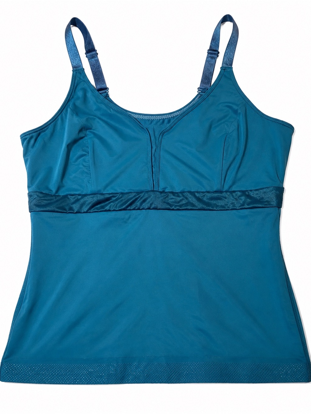 Ruby Ribbon Teal Shaping Cami Size 42 Style 1812 Wire Free Shapewear